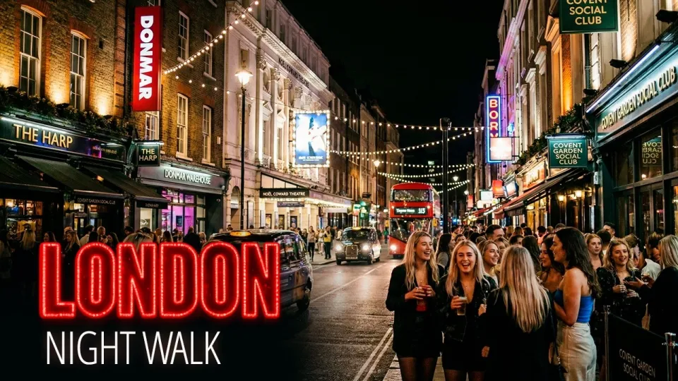 London Walking Tour Reveals the Best of West End Soho and Piccadilly Circus at Night